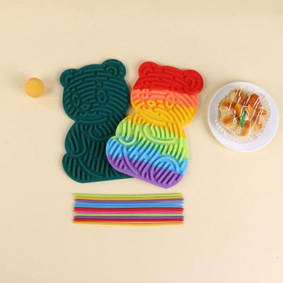 Cross-Border Sensory Silicone Decompression Twisty Board