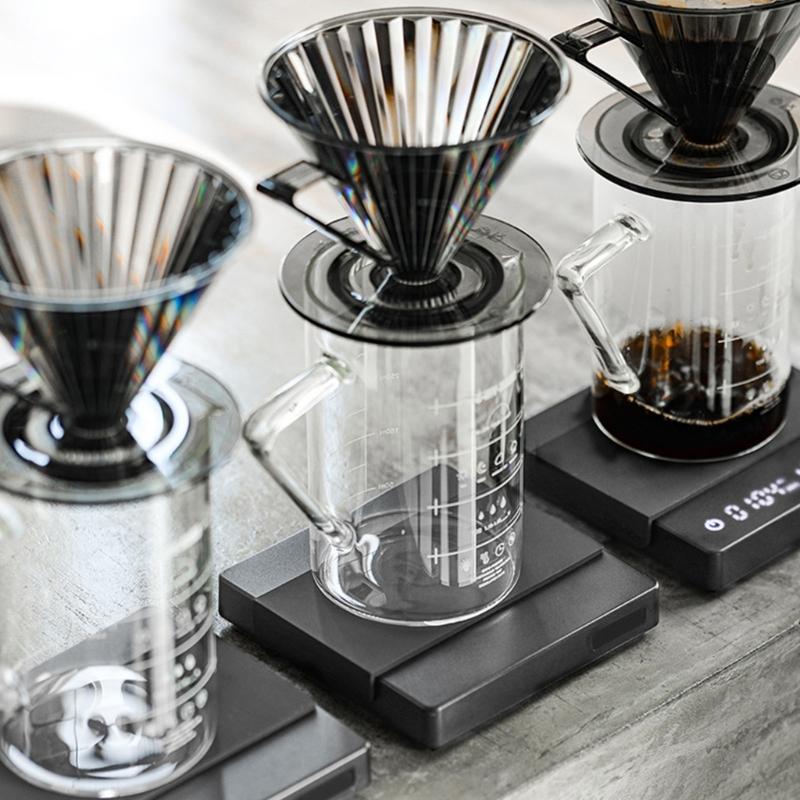 Portable Coffee Scale with Timer Accurate LED Display Rechargeable Espresso Digital Scale Accessories
