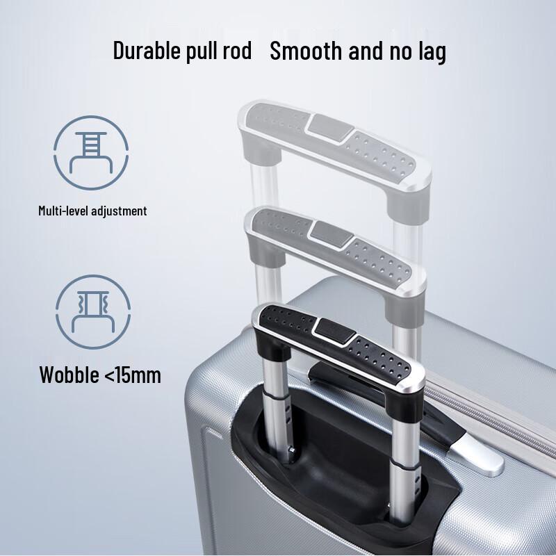 OIWAS OCX6770 Light and Shadow Hardside Spinner Luggage
