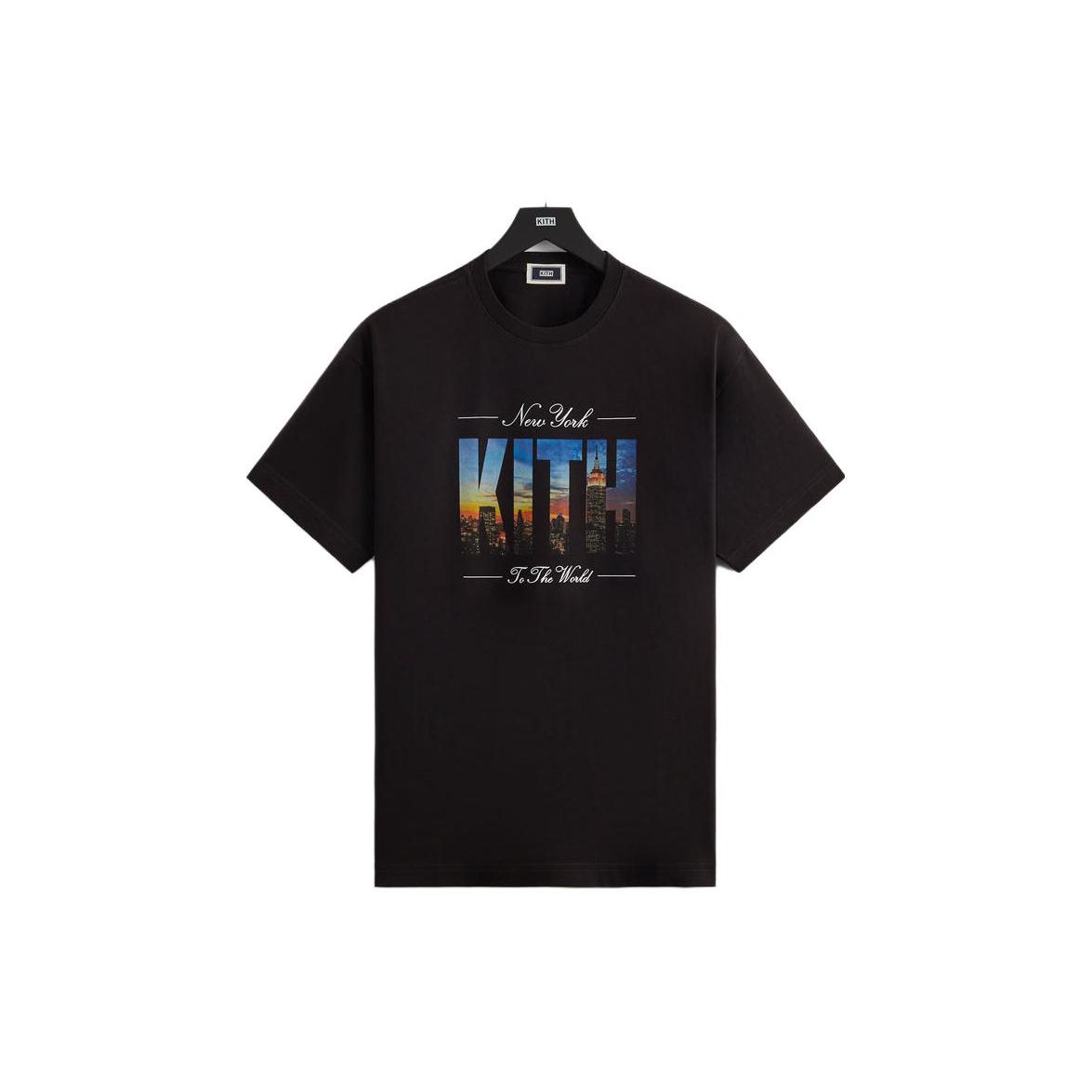 

Черная футболка унисекс Kith NYC KHM031559-001