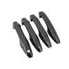 Car Decoration Door Bowl Handle Cover For Honda CRV 2007-2011 Silver Carbon Fiber Cars Accessories Styling Upgrade
