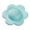 Effective Hair Stoppers Shower Drain Filter Floral Style Simple Shower Drain Covers for Bathroom Kitchen Household Home
