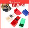 Halloween Spider Prank Toy Hidden In A Box Fake Spider Play Gag Joke Gift Scare