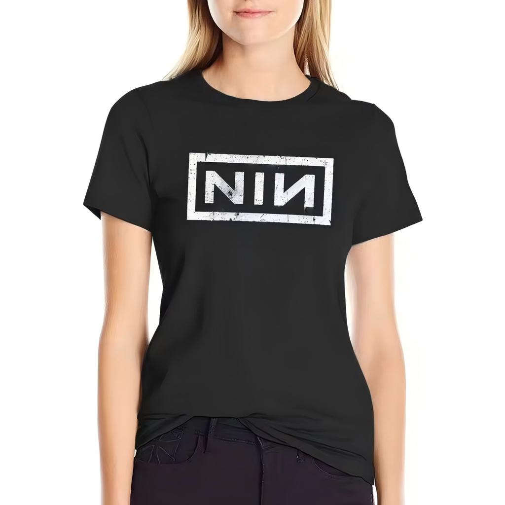 Vintage NIN Retro Logos T-Shirt