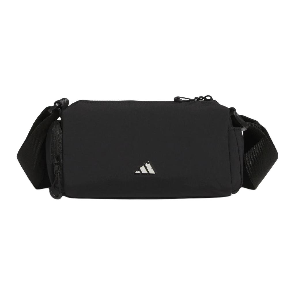 New Adidas Recycled Polyester Shoulder Bag, Crossbody Bag Women's Black KE9959