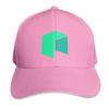 Neo Logo Crypto Baseball Cap Moisture Wicking Quick Dry Curved Brim Classic Fit Low Profile Unstructured