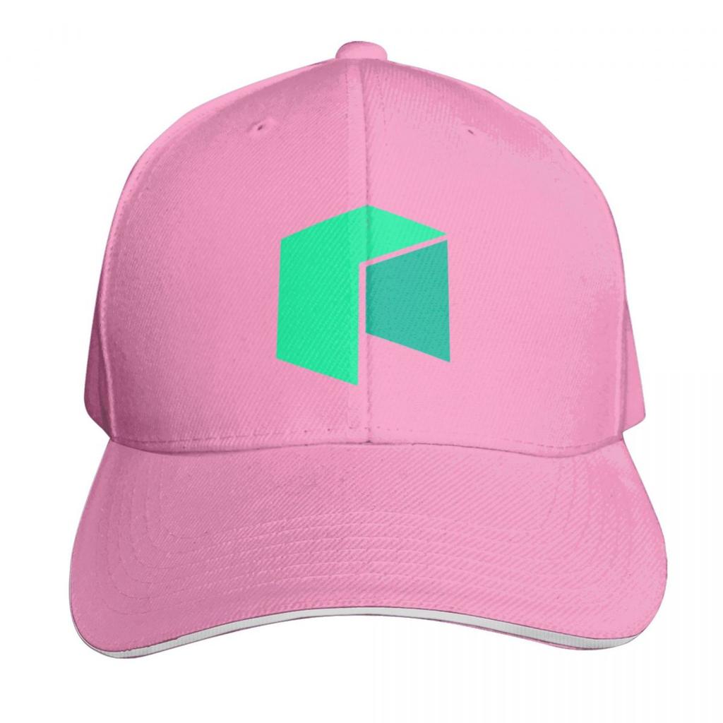 Neo Logo Crypto Baseball Cap Moisture Wicking Quick Dry Curved Brim Classic Fit Low Profile Unstructured