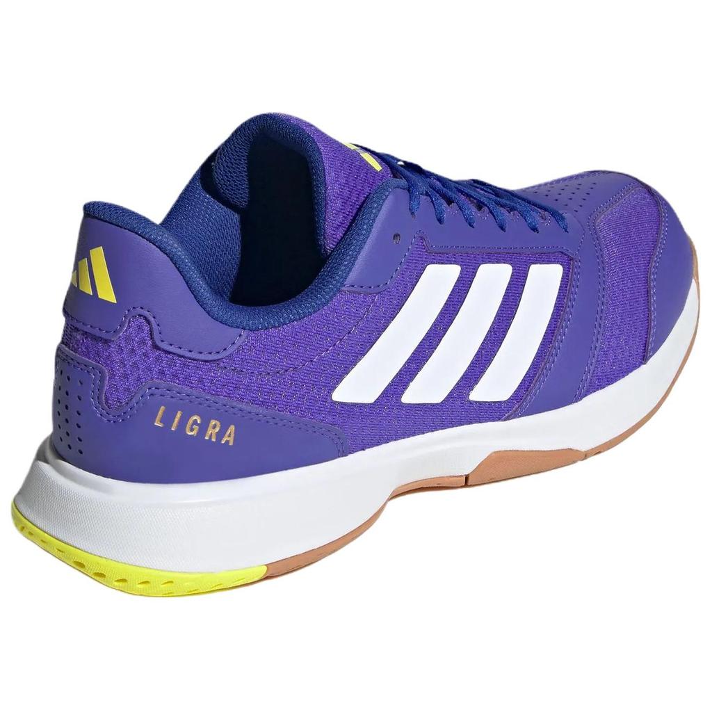 adidas Ligra 8 Training Shoes Men's Low Top Purple White KK2043