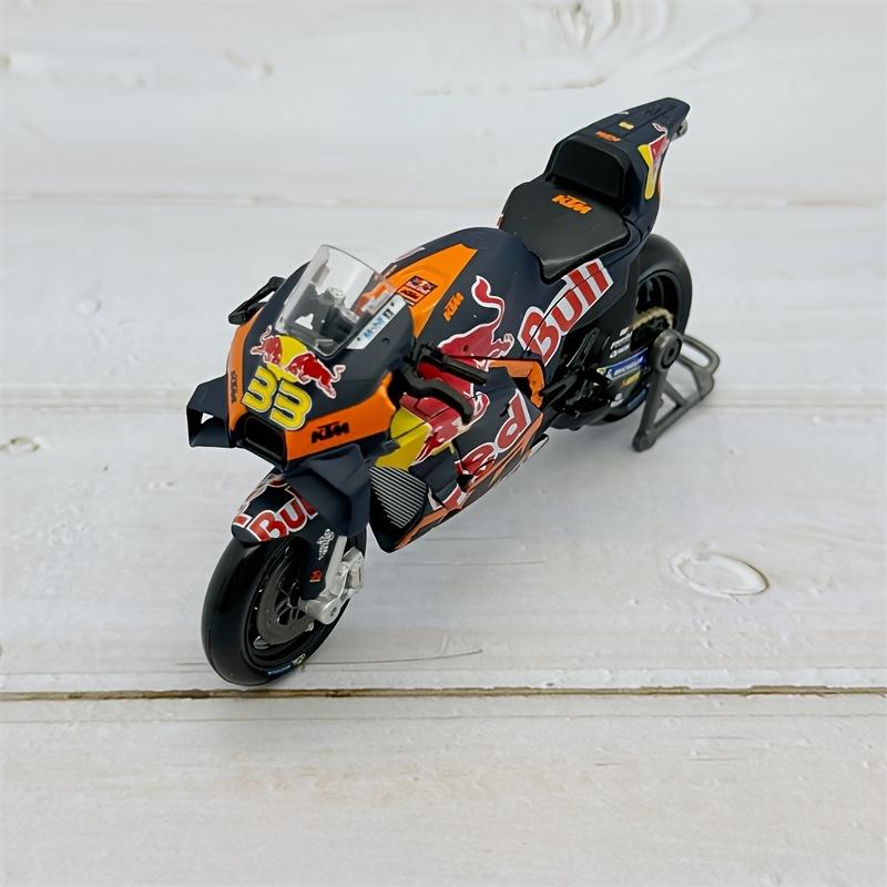 

1:18 Scale Red Bull KTM Factory Racing Motorcycle Model Durable Zinc Alloy Die-Cast Toy Weather-Resistant Collectible Gift for Moto Enthusiasts 2023 GP NO.33
