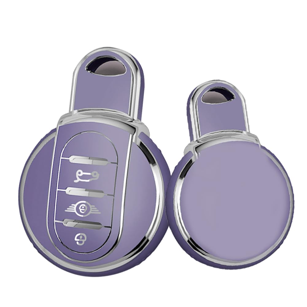 

KUNIO BMW Exclusive Mini Keychain Key Case Stylish MINI Cooper Cooper S Crossover Countryma Clubman F Series F54 F55 F56 F57 F60 2013-2021 Silico