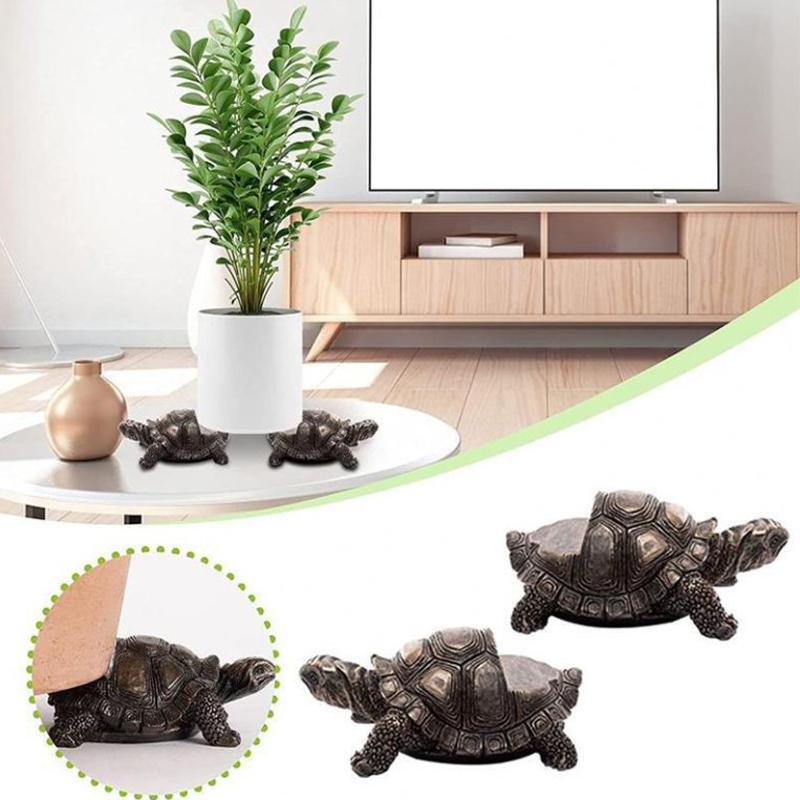 3Pcs Mini Plant Pot Feet Cat Dog Design Flower Pot Risers Holders Stand Holder