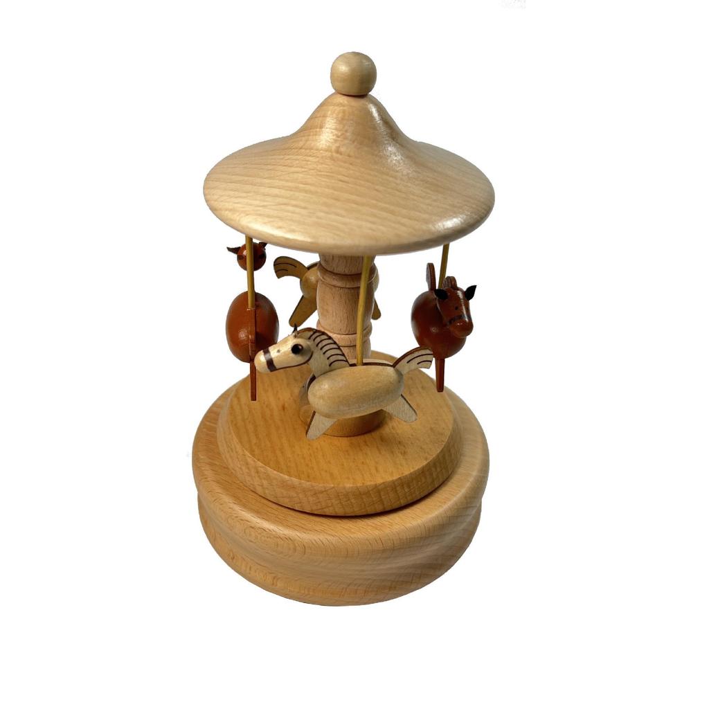 Spring-Wound Birthday Musical Jewelry Box for Girls