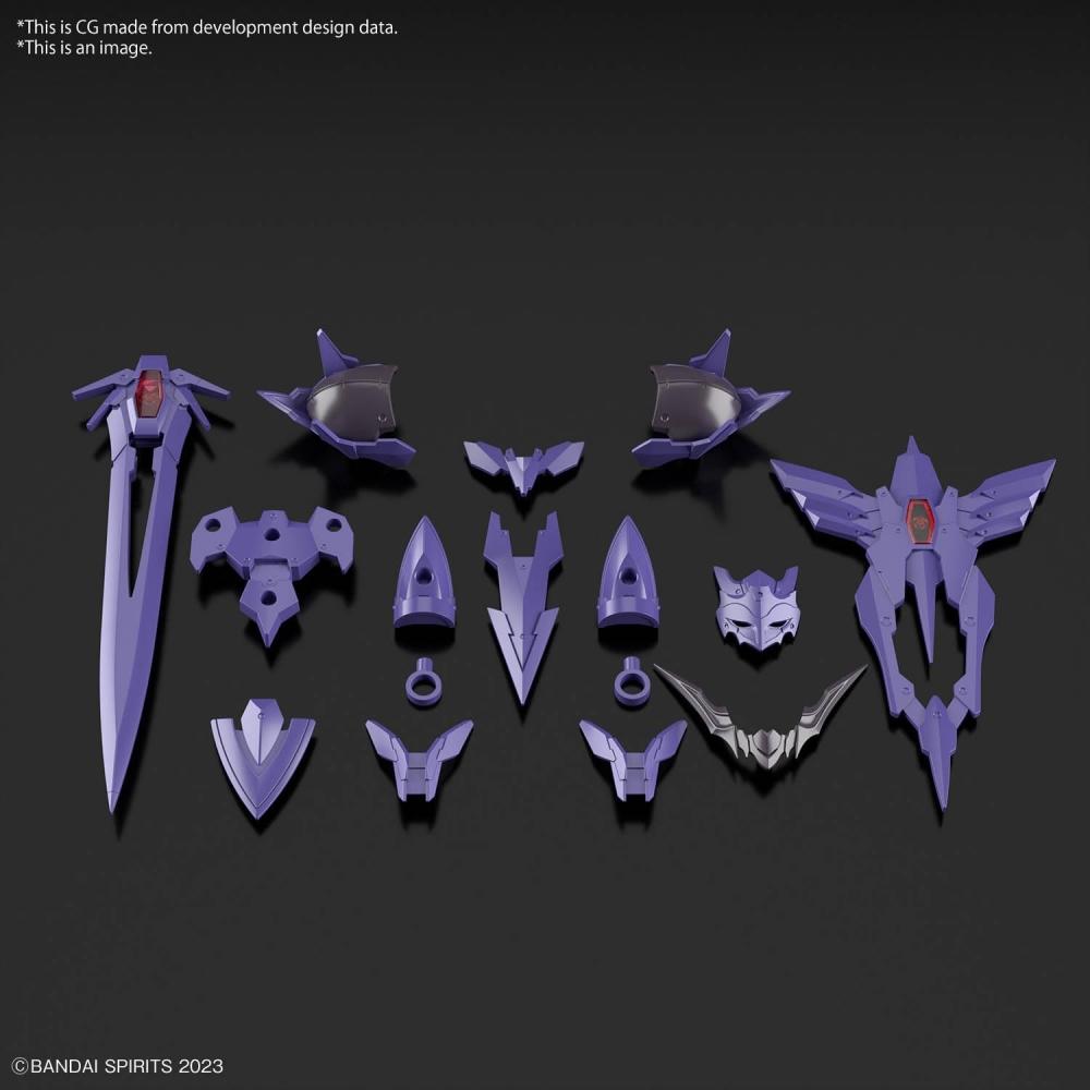 Bandai Spirits 30mf Class Up Armor Rozan Holy Night, farbcodiertes Kunststoffmodell, mehrfarbig, Rozan Holy Night