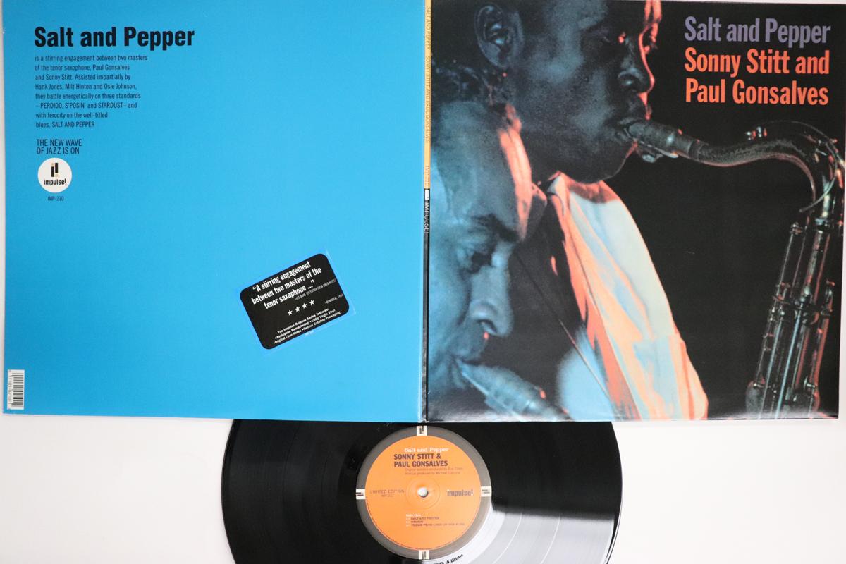 

LP Record SONNY STITT PAUL GONSALVES Salt And Pepper 180g IMP210 IMPULSE 1997 US Jazz Used