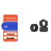 Jinggongbang M8 10.9 Grade Cadmium Plated Steel Nut