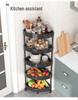 Triangle Multi-Layer Corner Storage Rack for Bathroom and Kitchen