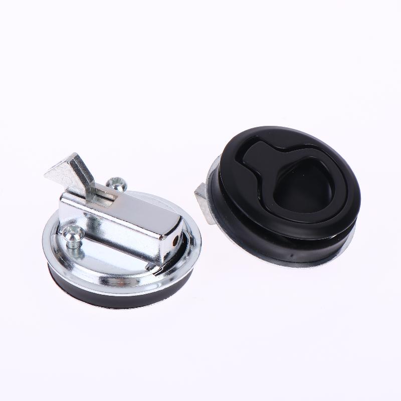 Round Flush Pull Slam Latch Non Key For Rv Boat Marine Marine Deck Locker Steel Boat Flush Pull Hatch Slam Latch