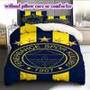 Calcio Fenerbahçe S.K Fantasia Set Copripiumino Trapuntato Copripiumino Federa Decorazione per la Casa Regalo di Compleanno (1 * copripiumino + 2 * federa, senza nucleo)