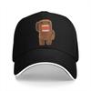 Summer Cap Sun Visor   Hip Hop Caps Domo Kun Peaked Hats
