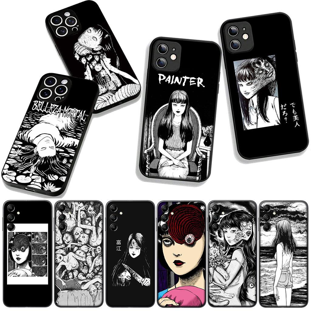 Horror Comic Junji Ito Tomie Tees Phone Cover Case for Xiaomi Redmi Note 14 12 13 ProPlus A4 A3 Pro Plus 12C 13C 14C 5G Casing
