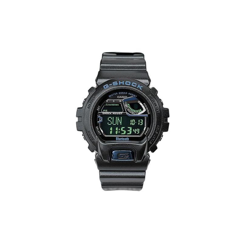 

Casio G-SHOCK 30th Anniversary Limited Watch Dawn Blue Quartz Movement Rubber Strap Japanese and Korean Watch Men s Watch Black Dial GB-6900AA-A1 чёрный