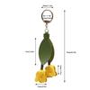 Leather Tulip Flower Shaped Bag Pendant Car Keychain Hand Rope Women Bag Accessories New Elegant Hand Bag Rope Accessories 2025