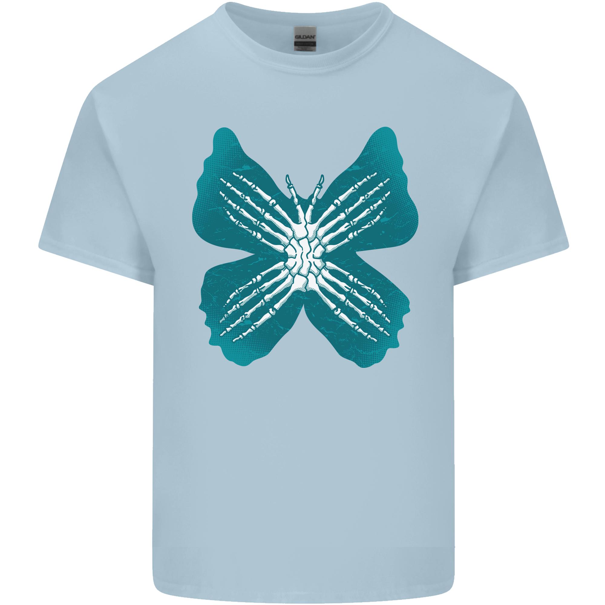 Butterfly Hands Unisexs Light Cotton TShirt S