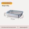 Boîte de Rangement pour Réfrigérateur et Congélateur en Acier Inoxydable 316L pour Aliments, Fruits et Légumes