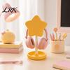 Desktop Headset Hanger Girly Style Cute Star Headphone Stand with Storage Tray, 3D Printed PLA & Desk Compact for Organizer, Macaron Color Gaming