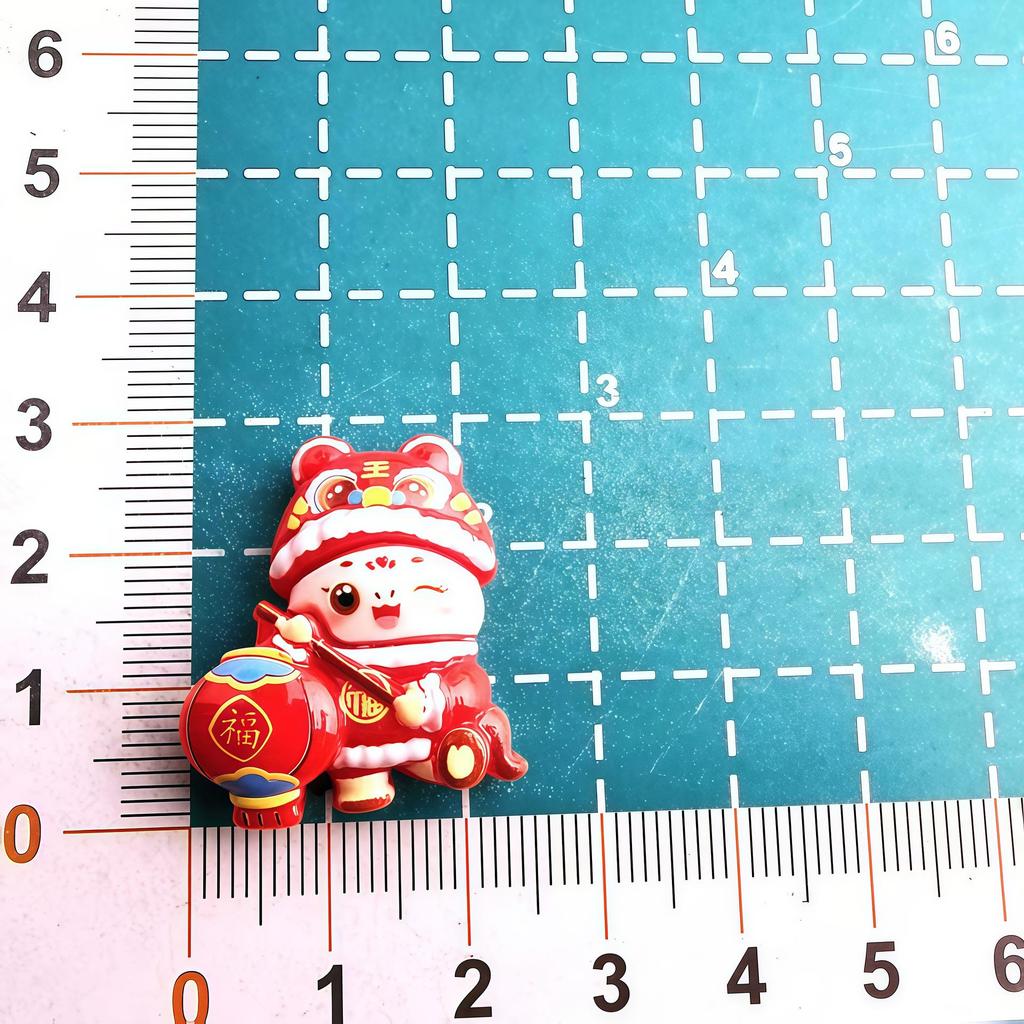 2025 Star Keychain & DIY Hair Accessories - Cartoon Dragon Baby Drip Oil Hair Ties & Resin Charms
