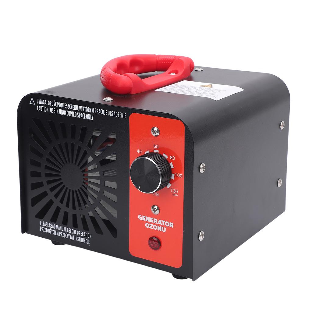 O3 Luftrenser Deodorant 120 Minutters Timer Multifunksjonell Hjemme O3 Generator for 2000 til