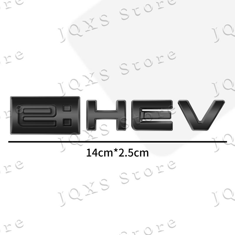 QLN2 3D ABS Plastic Emblem Car Side Fender Badge Car Rear Trunk Sticker For Honda Odyssey Accord Hybrid e: HEV Logo Accessories