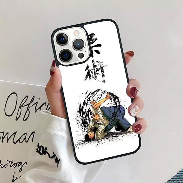 BJJ Brazilian Jiu Jitsu Art Sport Cover For iPhone 17 Air 15 16 14 13 12 Pro Max 11 Pro Max Plus Phone Case Coque