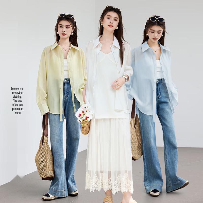 VICTORIA&VERA Women's Lyocell Cooling Long Sleeve Blouse