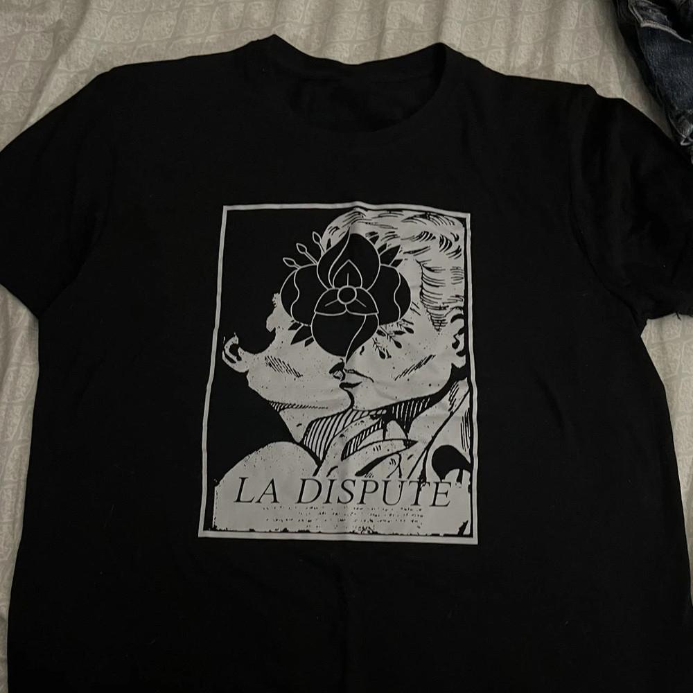 Popular La Dispute Band Black Cotton T SHirt Full Size S-5XL TT1202 Unisex T-Shirt M
