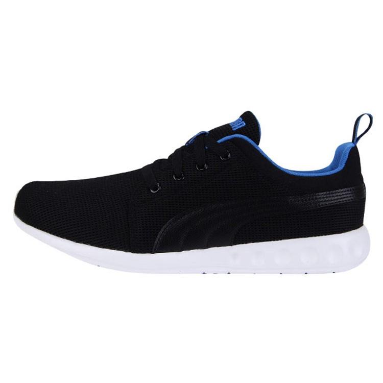 PUMA Carson Runner Running Shoes Black/Blue Men s 357482-04 EU 39