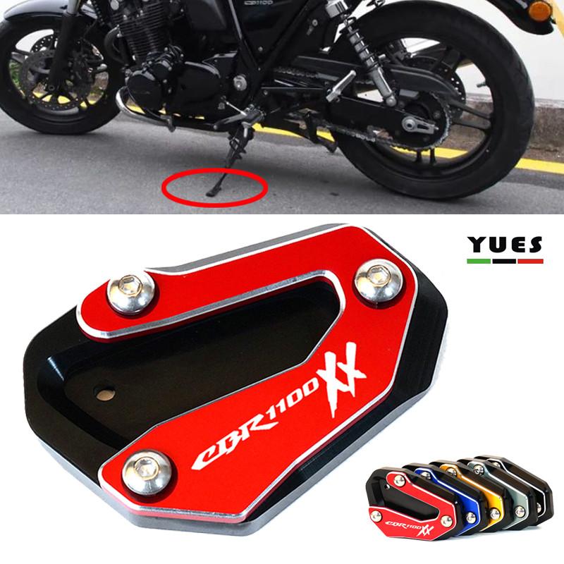 

Для HONDA CBR1100XX CBR 1100 XX 1100XX CBR1100 XX 1996-2008 мотоцикла с ЧПУ, опорная пластина, подставка для ног, боковая подставка, расширение