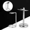 4 Types Fashionable Alloy Shaving Tool Stand Rack Frame Razor Brushes Holder