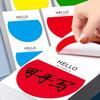 Round Writable Name Stickers - Large, Peel & Stick for Clothes & Kindergarten