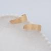 New Wide C-shaped Women's Dangle Earrings Gold Color Metal Geometric Statement Female Punk Fashion Ear Decoration new in