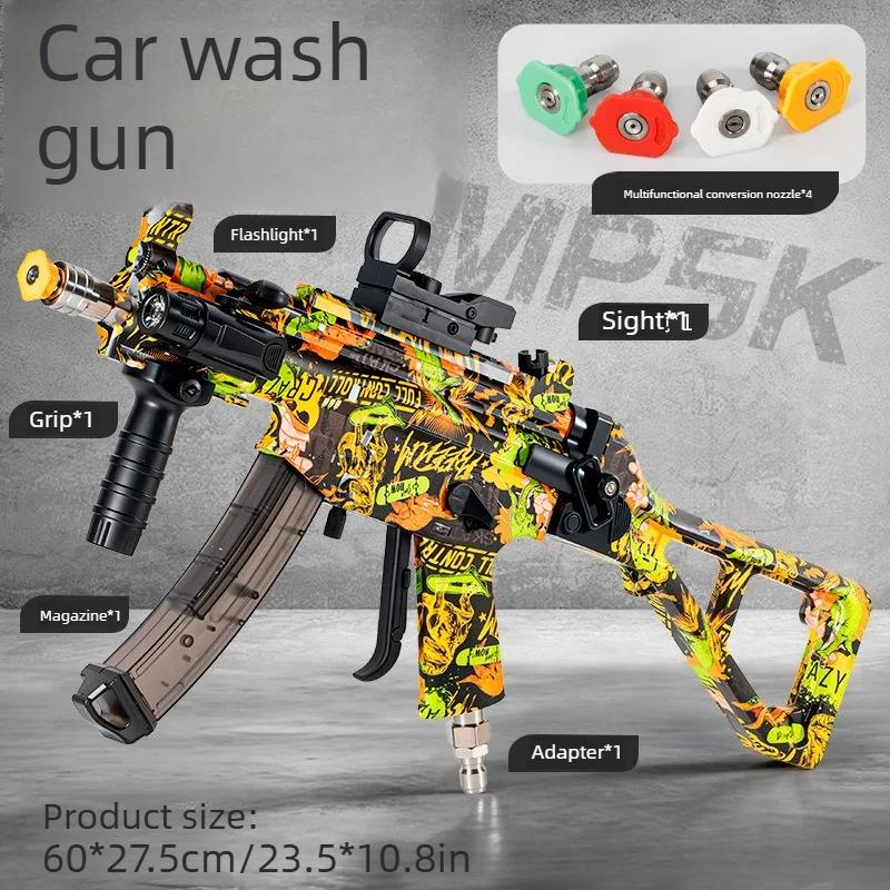 High Pressure Power Washer Gun for Car Wash Quick Connect Plug for Foam Cannon & Garden Hose, Professional Car Cleaning Tool
