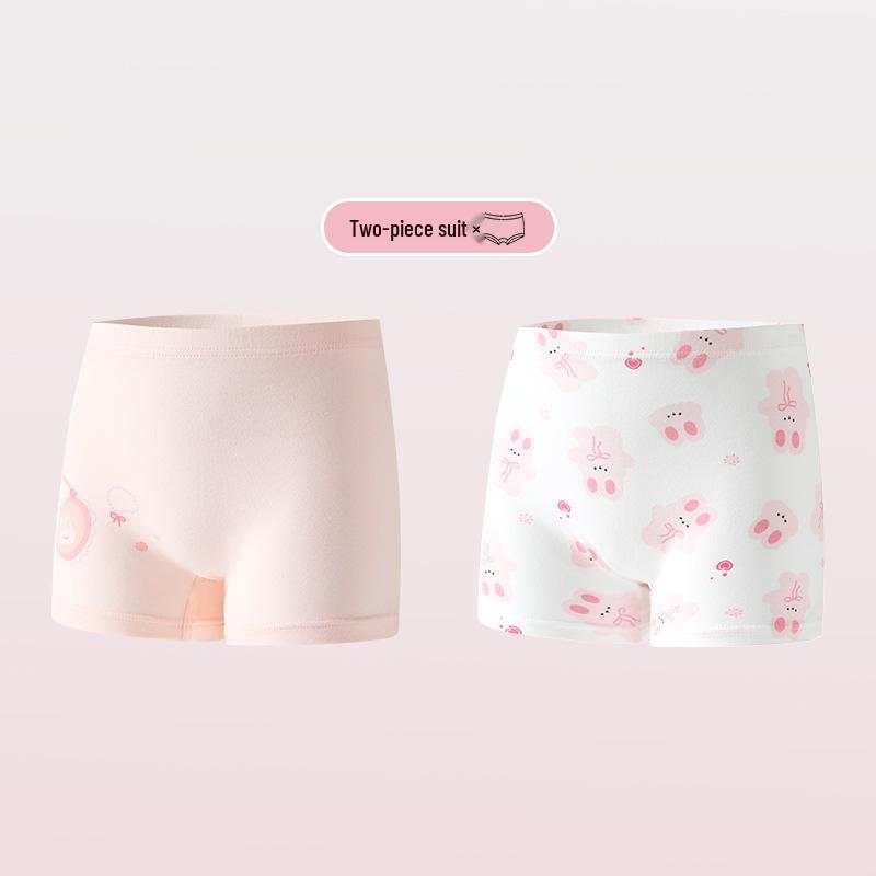 26 Pure Cotton Girls' Briefs 10A - Antibacterial, All-Cotton Gusset, No Fluorescence, Breathable Toddler and Baby Underwear