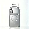Metallic MagSafe Casing for Xiaomi Redmi 10 2022 Luxury Large Lens Protection Case