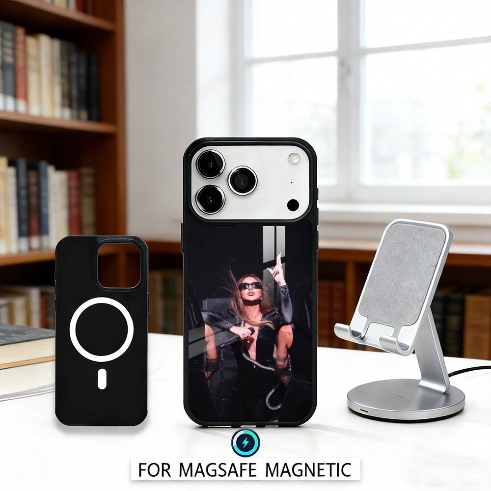

Anna Singer Asti Phone Case Magnetic For iPhone17 16 15 14 13 12 Pro Max For Magsafe Wireless Charging Cover iPhone15PRO
