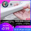 For Alfa Romeo 4x Transparent Car Door Handle Bowl Protector Film Anti-Scratch Sticker For Alfa Romeo Sportiva Giulia Giulietta
