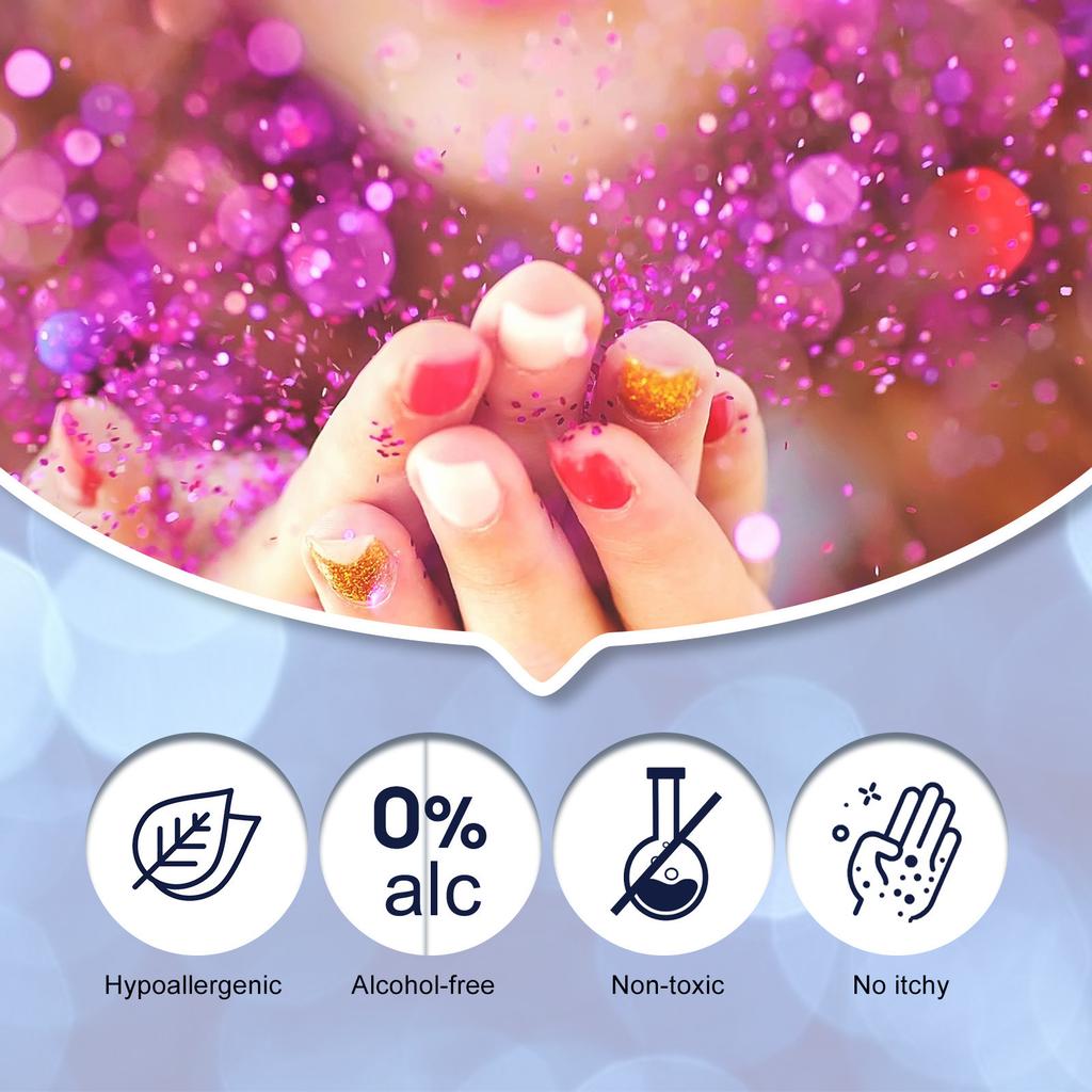 JAYSUING Shimmer Spray Face Body Collarbone Hair Highlight Spray Long Lasting Glowing Shimmer Mist For Party Festival Daily Makeup