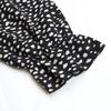 Women Summer Cotton A-line Dress Casual Butterfly Sleeve Full Length Turn-down Collar Mid-Calf Print