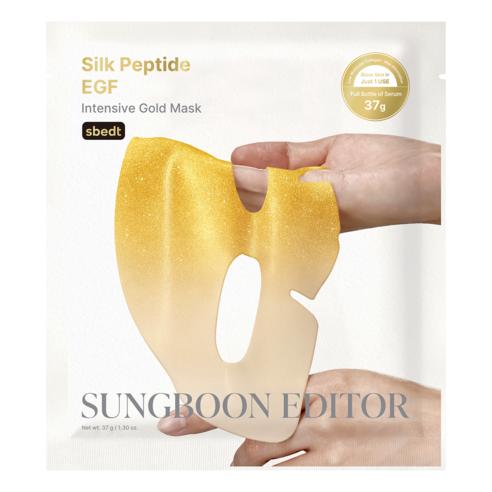 SUNGBOON EDITOR Silk Peptide Intensive Lifting Gel Mask  4 Sheets
