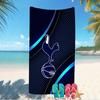 Beach Towel with Tottenham Hotspur F.C Pattern - soft,absorbent,machine washable Lightweight&Modern,swimming,Travel Essentials