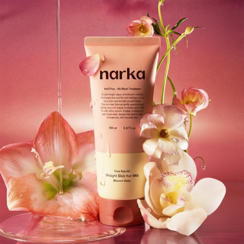 narka Straight Slick Hair Milk 150ml (2 Options)